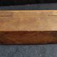 English cigarette box wood and silver plate 19th regiment london old mess