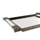 Jacques Adnet, Modernist lucite mirrored tray, Maison Adnet, France 1950