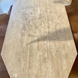 Travertine coffee table 70s