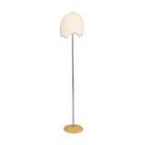Floor Lamp Eggshell Shade, 1980s