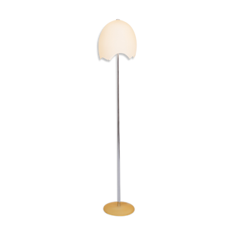 Lampadaire Eggshell Shade, années 1980