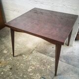 Square coffee table feet spindles