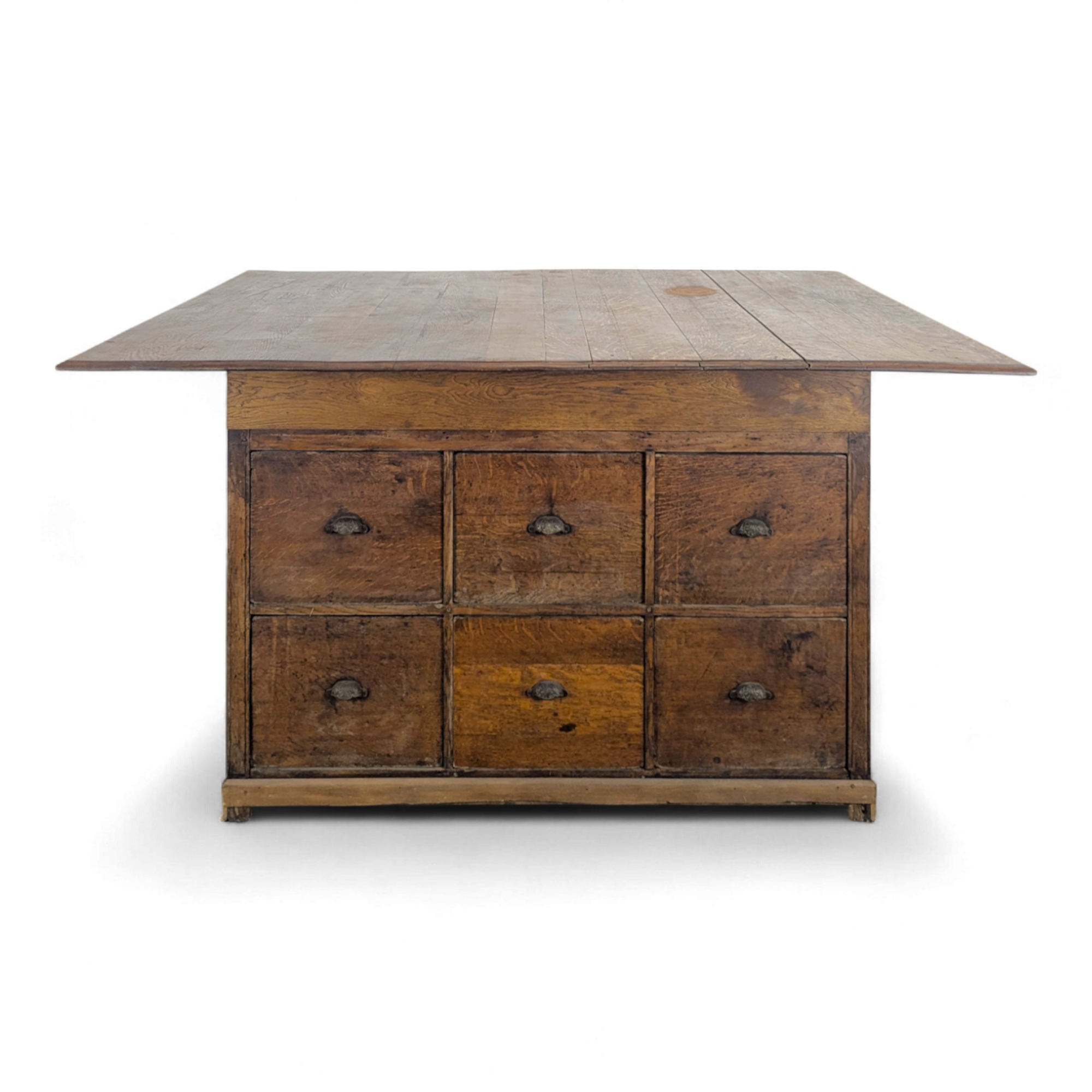 Meuble de métier en chêne