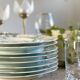 8 Haviland Limoges dinner plates.