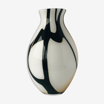 Contemporary blown glass vase