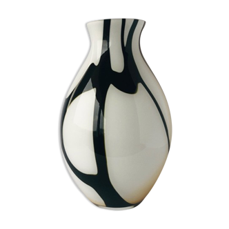 Contemporary blown glass vase