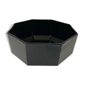 Black arcoroc octime glass bowl of the 80