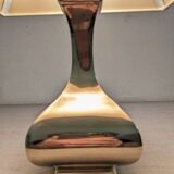 Solid brass lamp Aran model design Ciangiacomo circa 1970