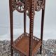 Breton saddle in solid wood with spindle decoration
