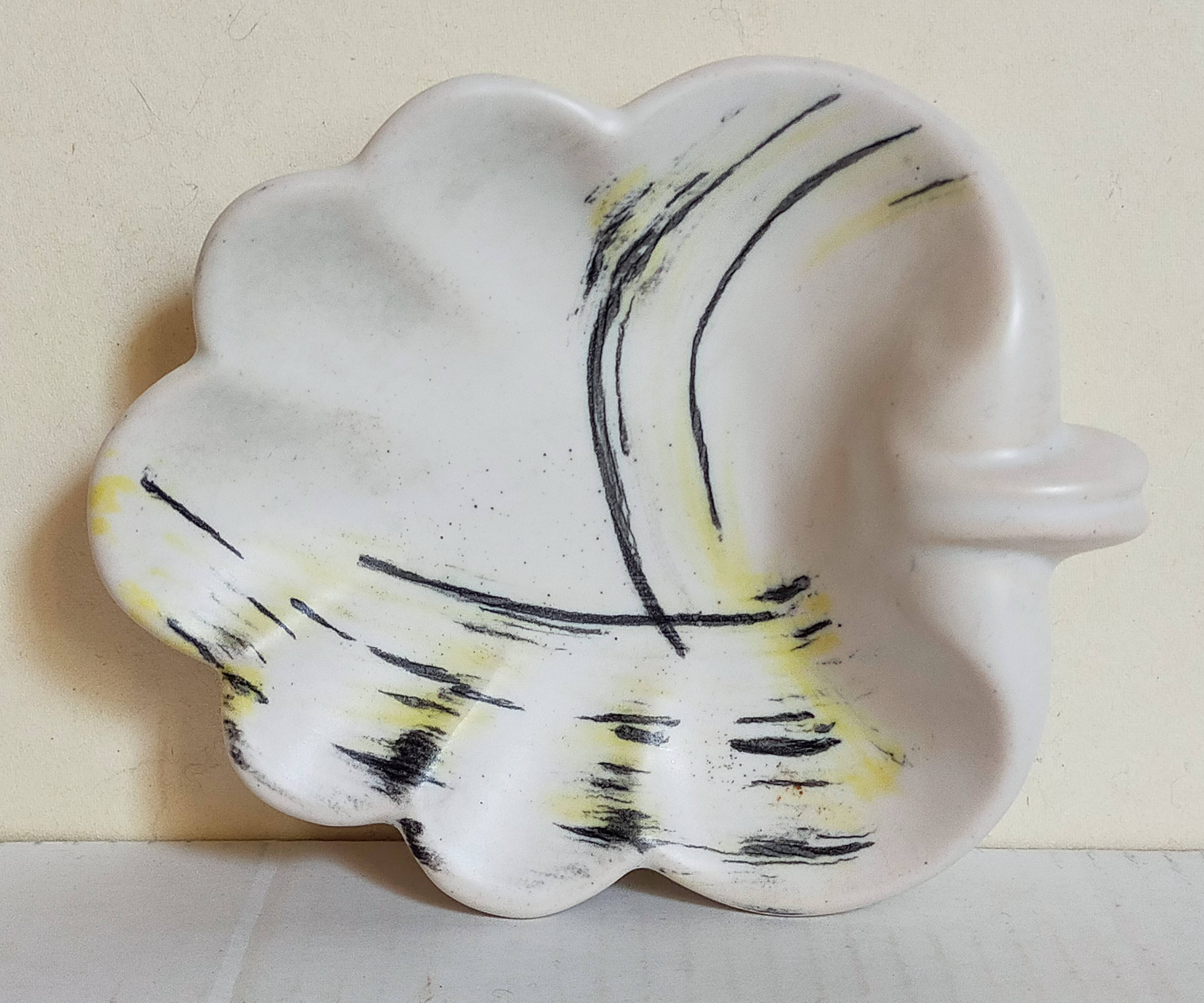 Vallauris ceramic pocket tray from the 1950s