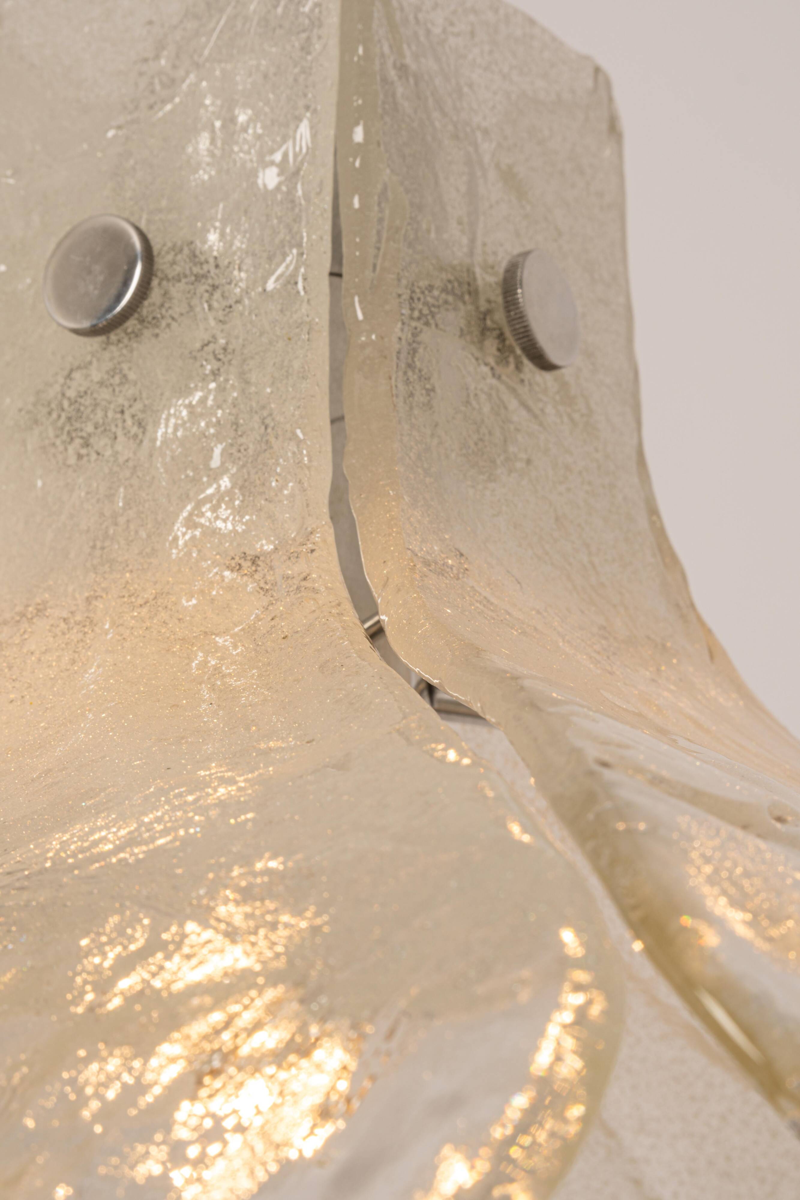 Murano glass chandelier designed by Kalmar, Germany, 1960s