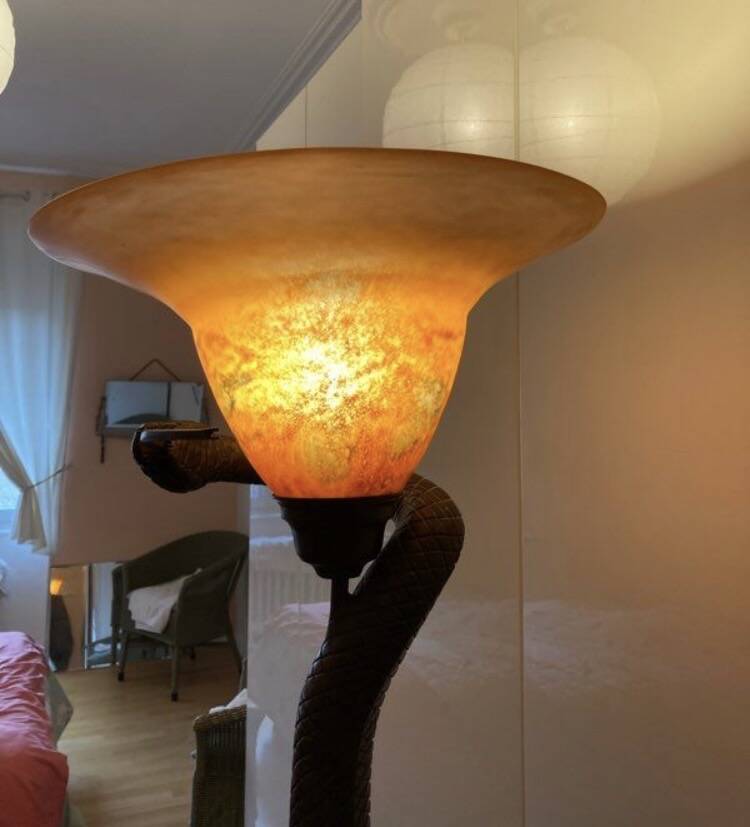 Standard lamp after Brandt and Daum