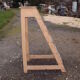 Library wooden stool