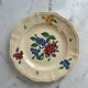 Set of 4 flat plates Sarreguemines and Digoin