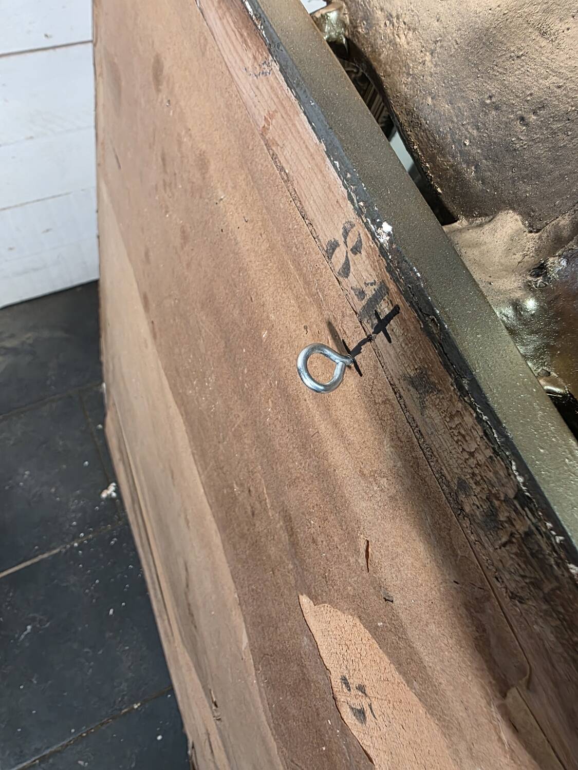 Napoleon III gilded mirror