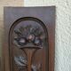 Pair of decorative panels carved wood Renaissance decoration