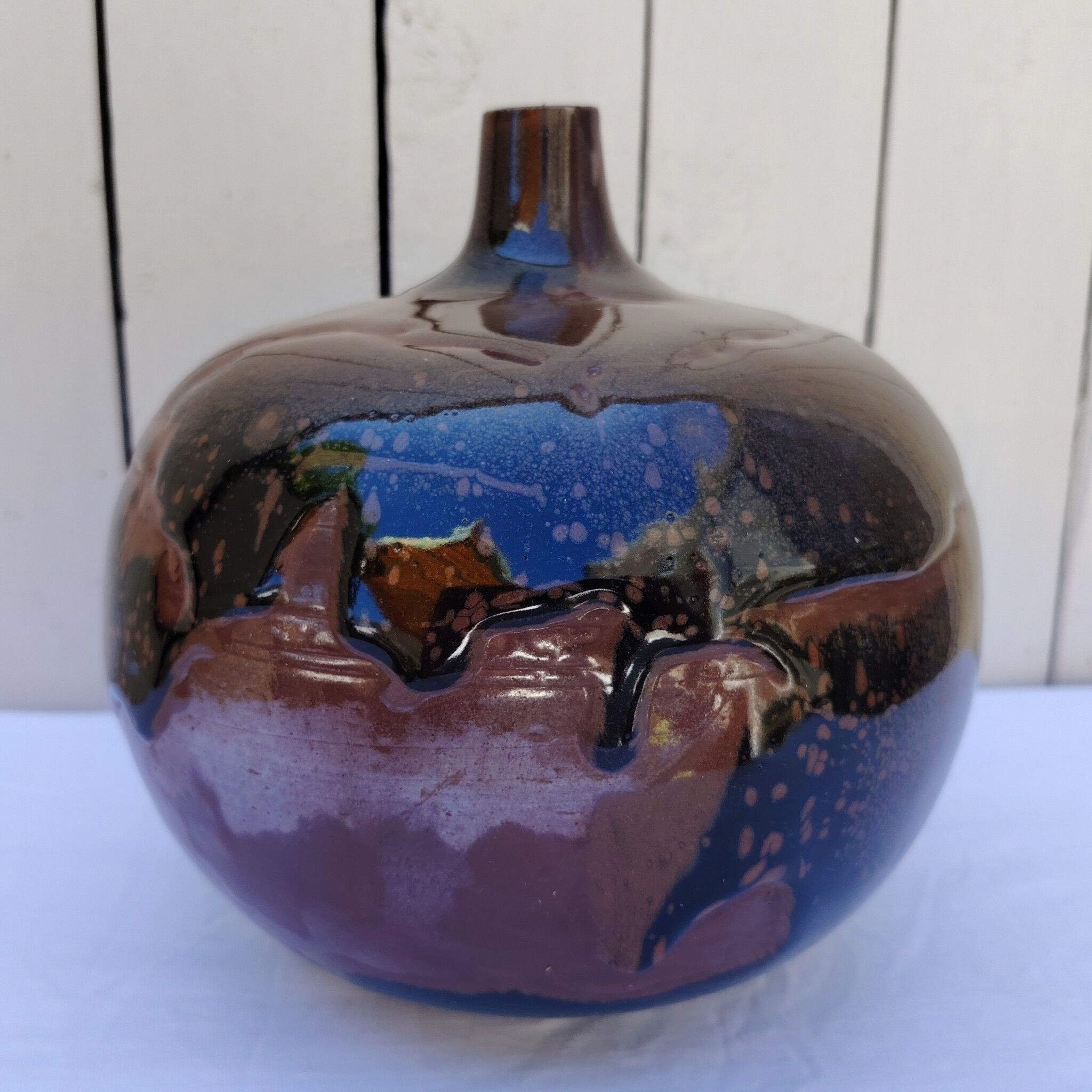 Large ceramic lamp base by Mathieu Liévois