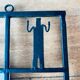 Rectangular wrought iron mirror, Frederick Weinberg