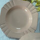 Lot de 6 assiettes creuses Art Déco anciennes Boch La Louvière