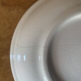 SIX vintage Gien spaghetti plates - Cordon Rouge Series