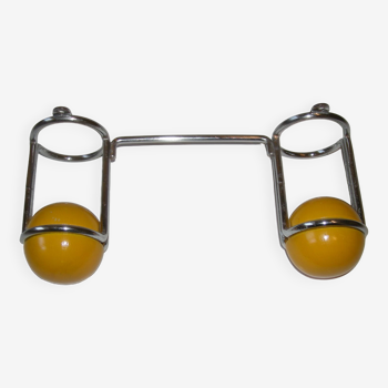 Double wall coat rack from the 60s - 70s