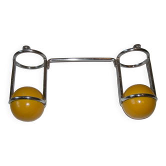 Double wall coat rack from the 60s - 70s