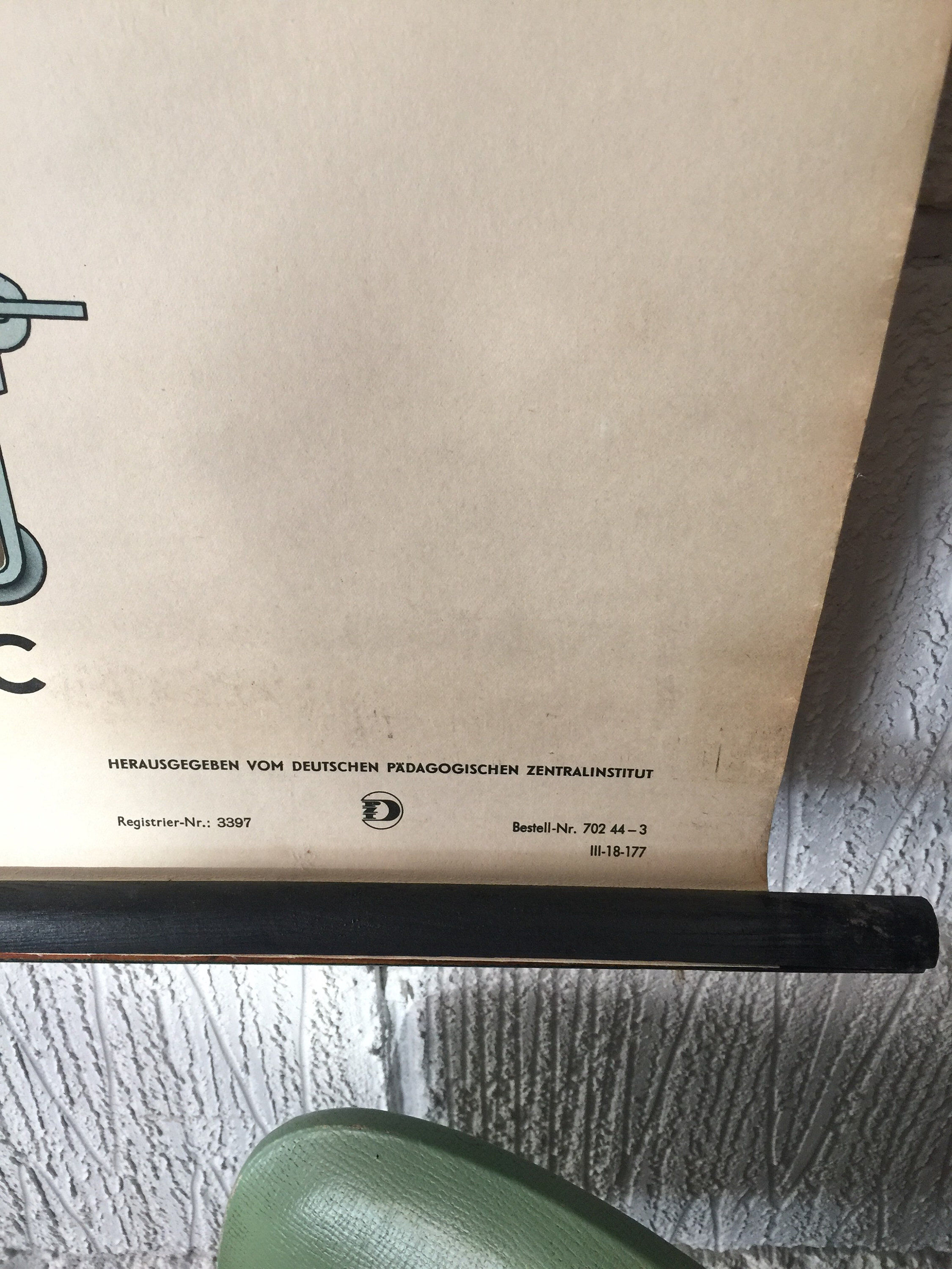 affiches d’un régulateur hydraulique par Volk Und Wissen Berlin