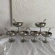 Stainless steel footed bowls Jean Couzon