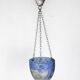 Art nouveau period pendant lamp signed noverdy france