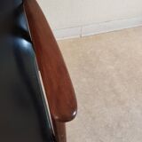 Fauteuil scandinave vintage années 70