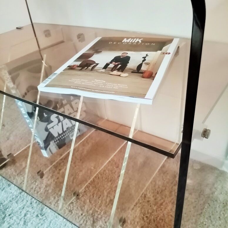 Furniture storage disc hifi Plexiglas