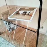 Furniture storage disc hifi Plexiglas