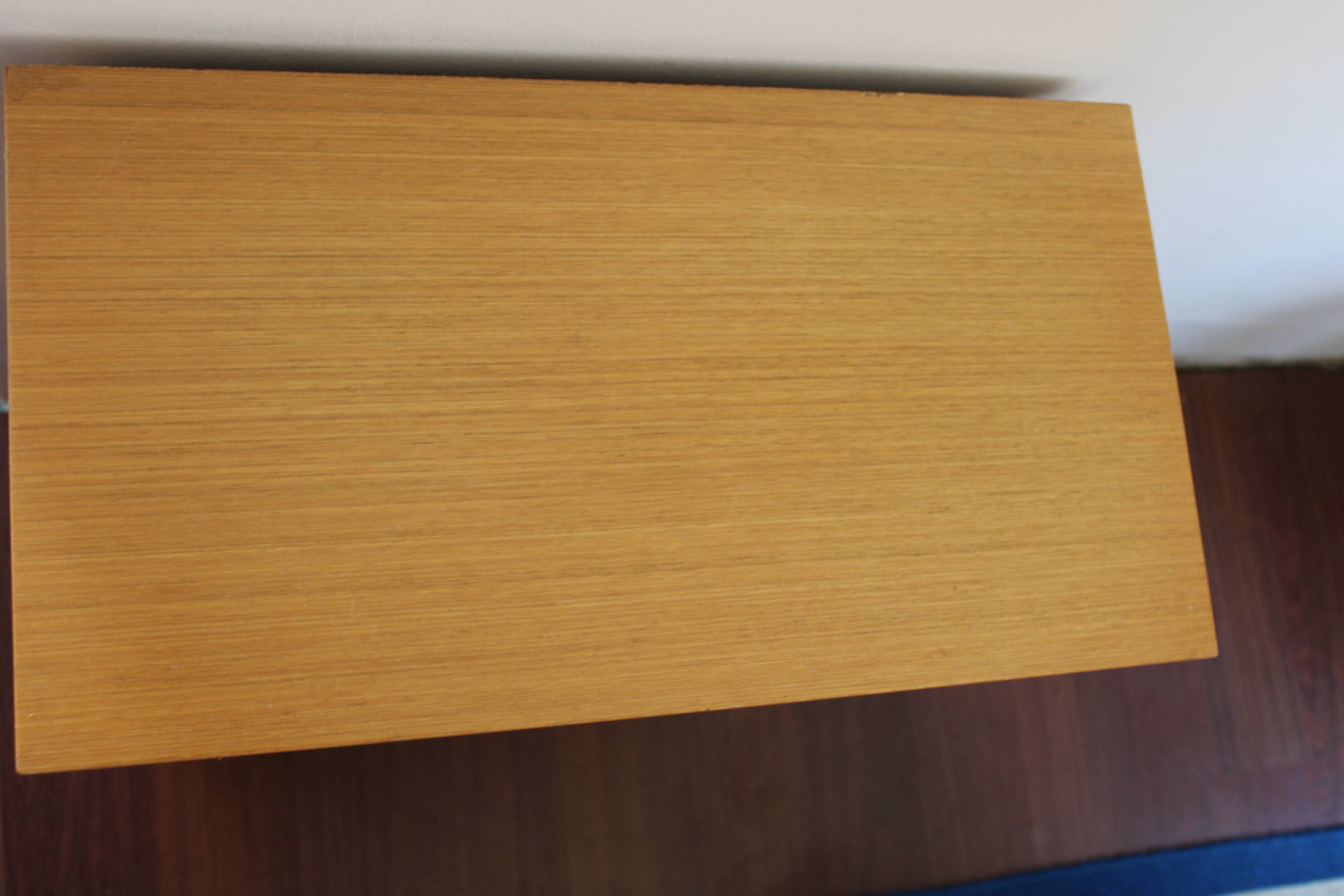 Vintage wooden bedside table