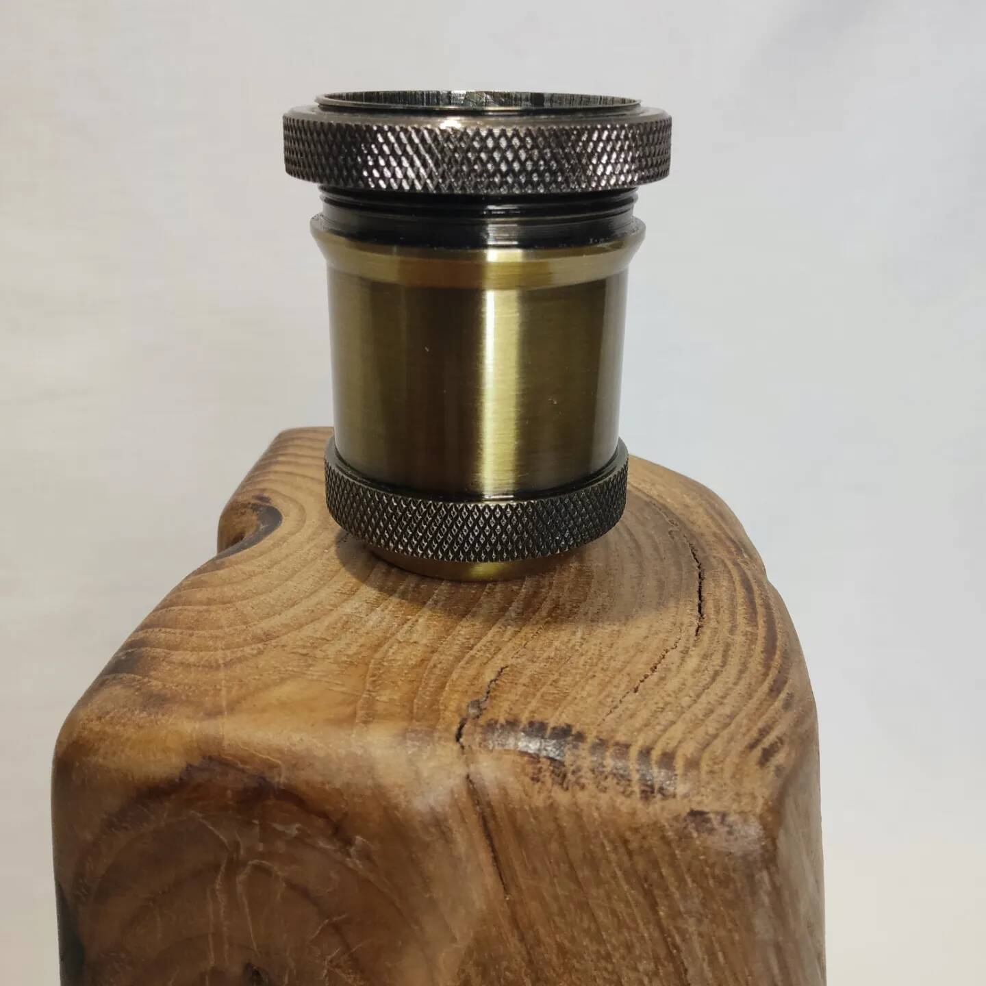 High lamp in solid oak