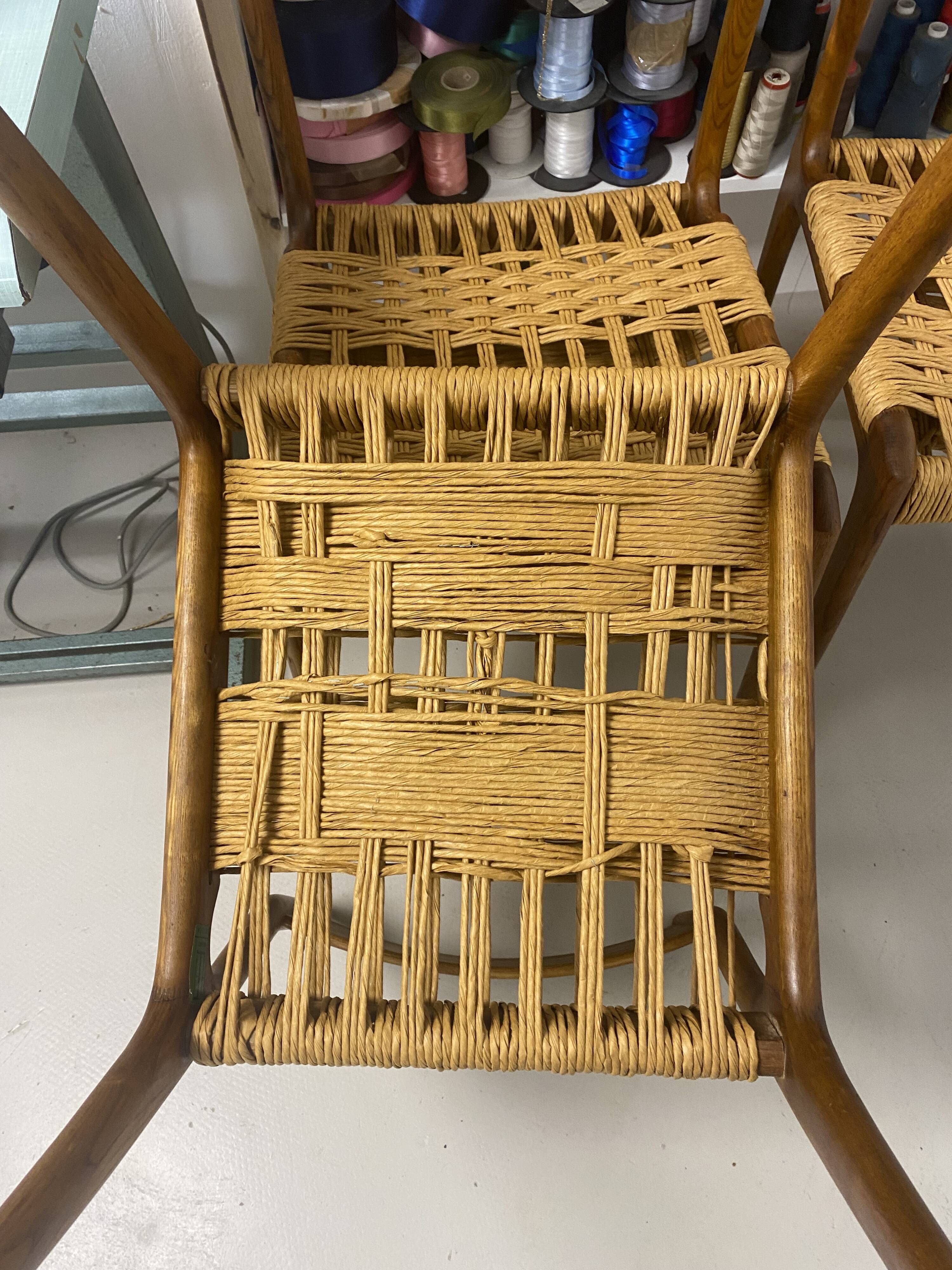 Set of 4 Havana chairs – Gessef, Consorzio Sedie Friuli.