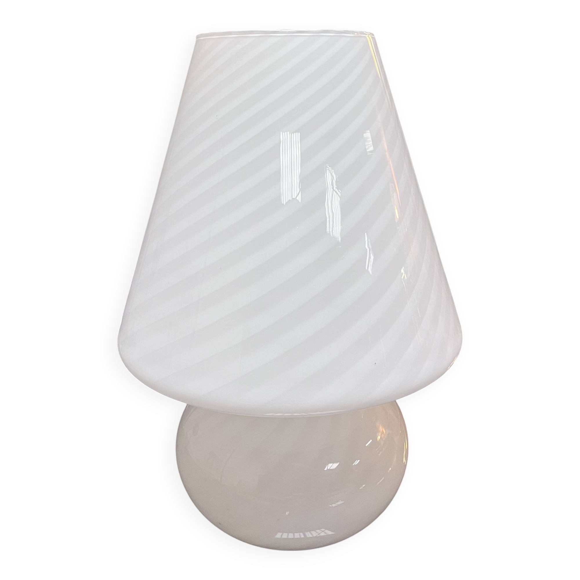 Murano glass table lamp by Paolo Venini, Italy, 1970