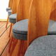 5 chaises, design. A. Suman, Tatra Nabytok, Tchécoslovaquie, années 60