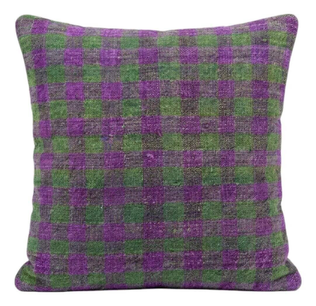 Vintage kilim cushion cover 41x41 cm