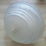 Globe de lampe vintage soucoupe