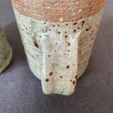 Pyrite stoneware mugs