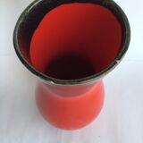 Graphic asymmetrical vintage vase
