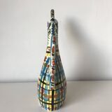 Zoomorphic ceramic bottle, Kéraluc, Georges Allier, 1950s