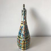 Zoomorphic ceramic bottle, Kéraluc, Georges Allier, 1950s