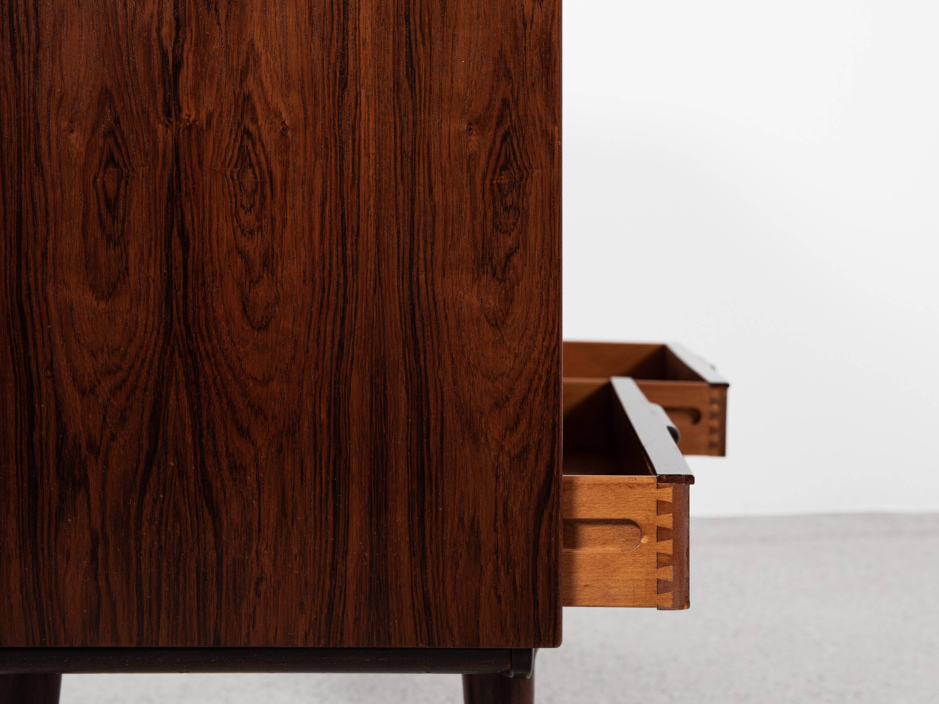 Midcentury Danish highboard Model 13 in rosewood by Omann Jun 1960s