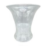 1930s crystal tulip vase