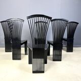 Vintage dining chairs by Pietro costantini, 1980s, set of 6