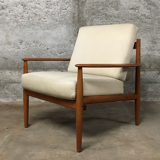 Danish mid-century 118 armchair by Grete Jalk for France & Son, 1950