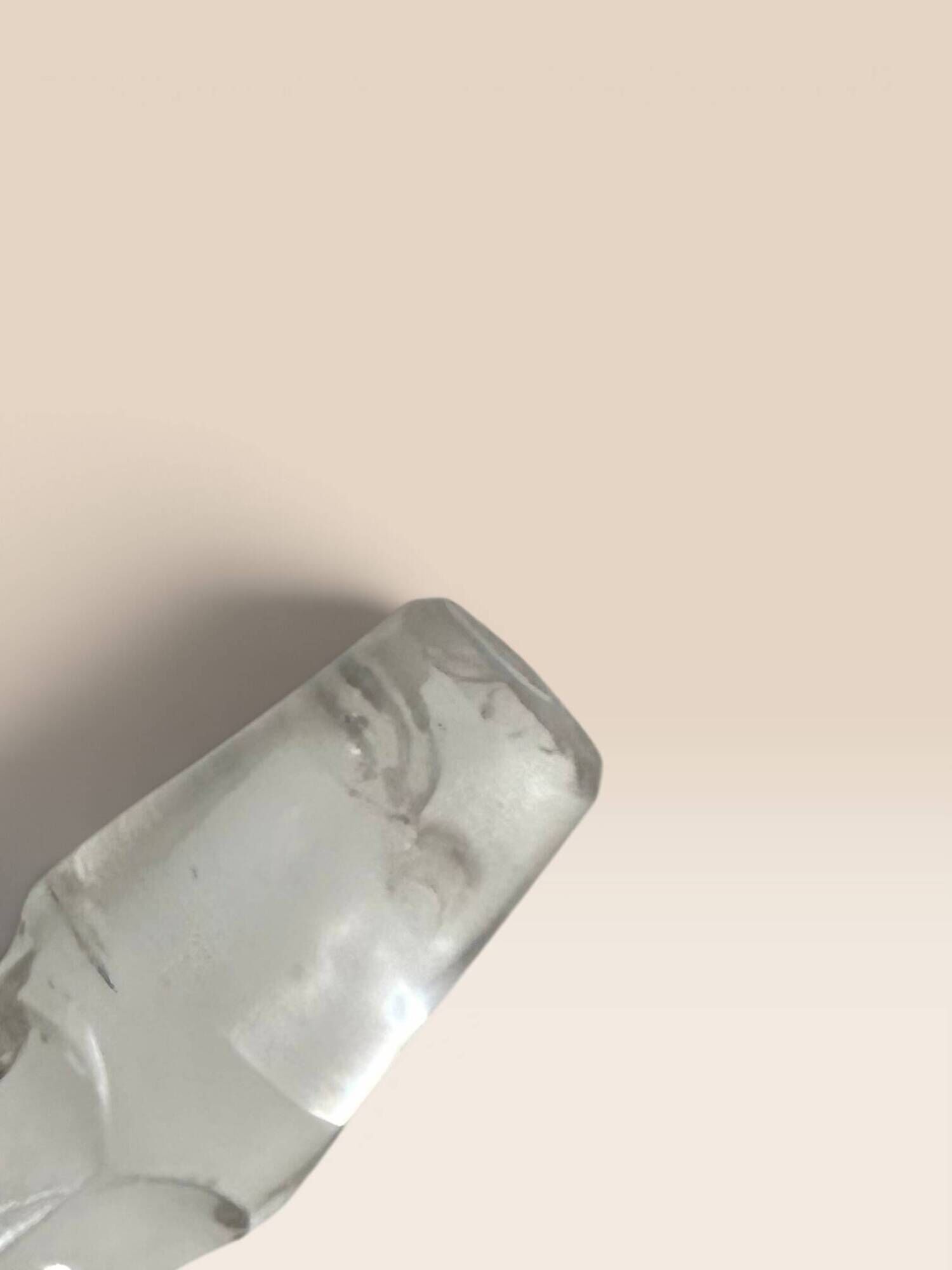 Cut crystal oil jug