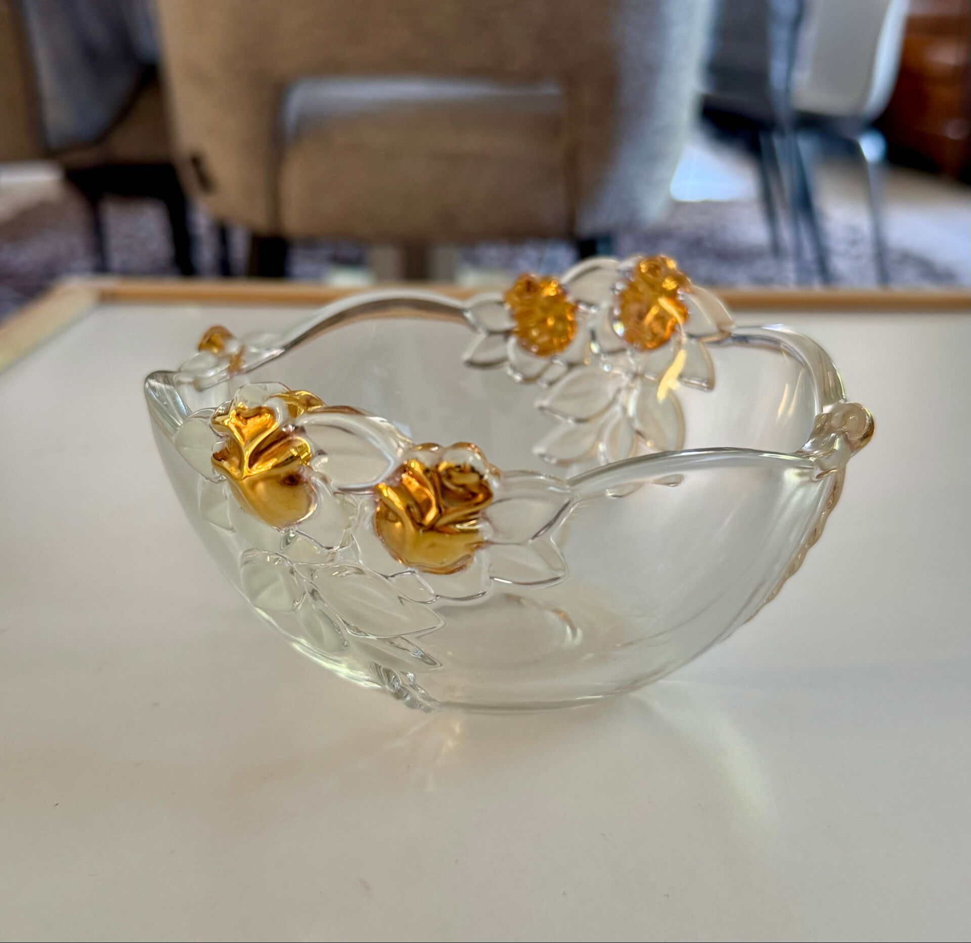 Floral ramekin