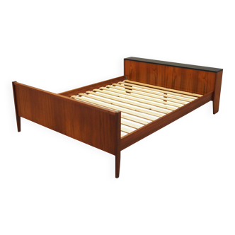Rosewood bed, Danish design, 1970s, production: Denmark